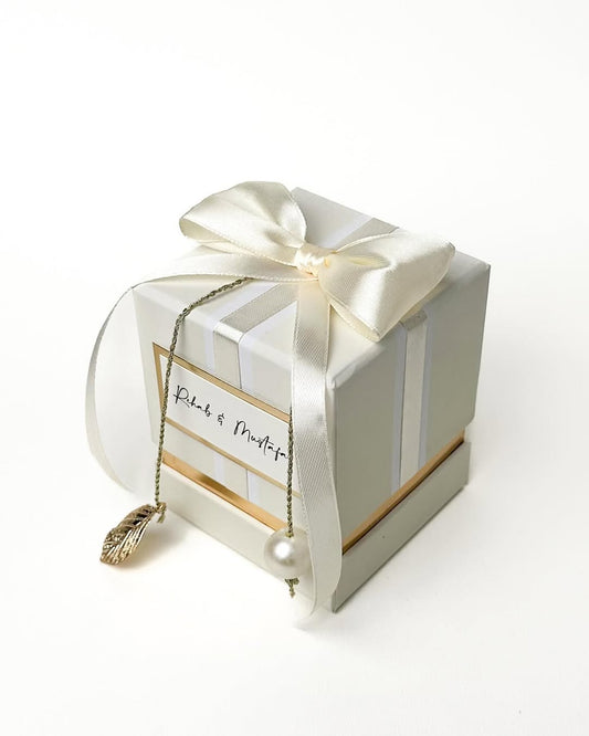 Pastel Blue Luex 1 Ribbon Box