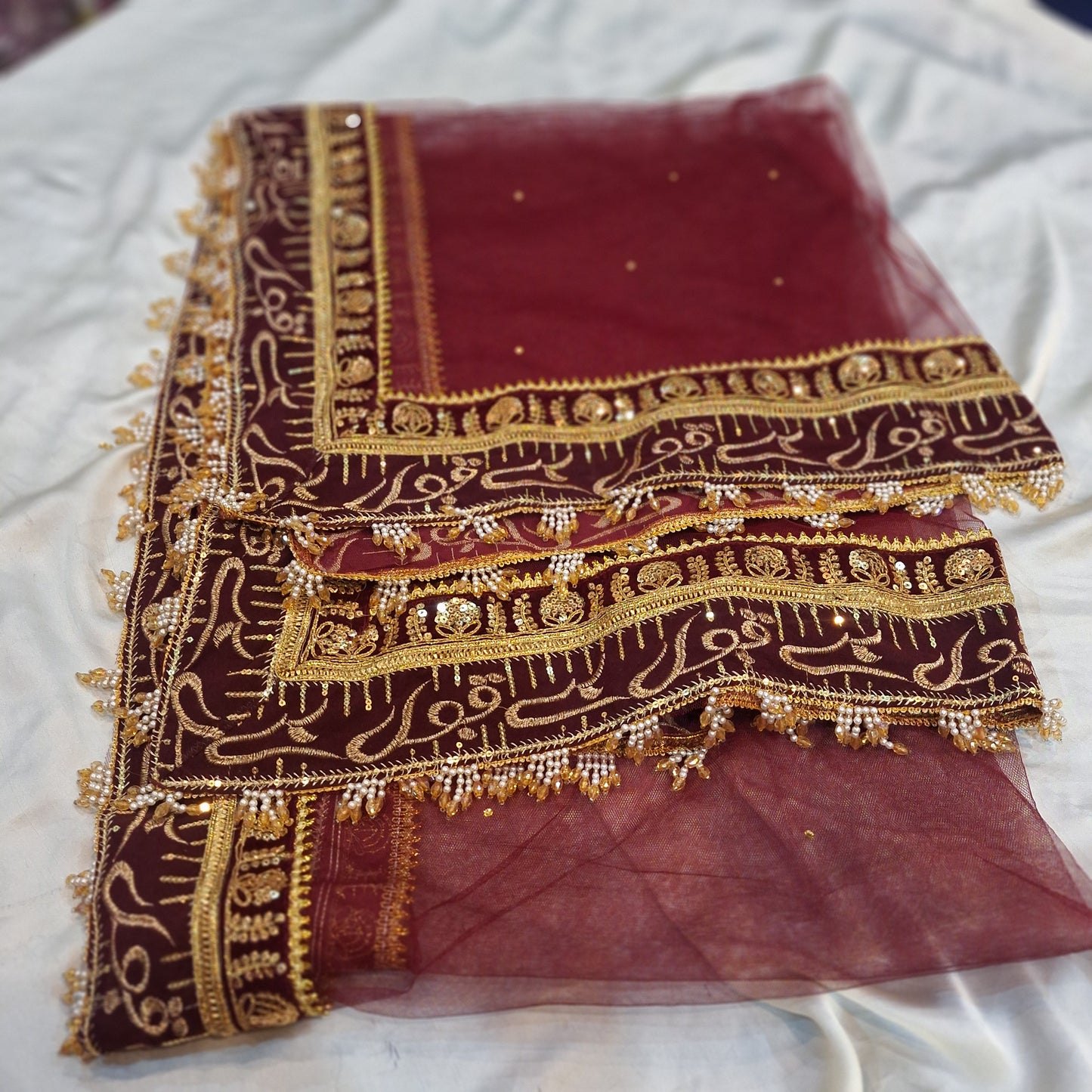Mughal Majesty Nikkah Duppata