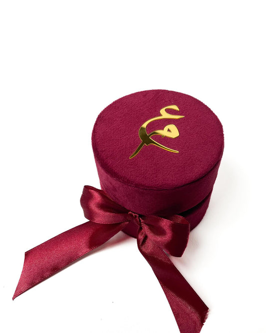 Velvet Round box
