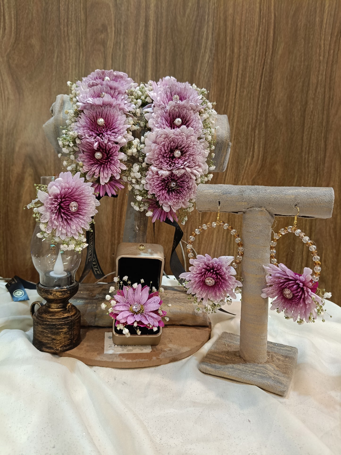 Chrysanthemum Chic Bridal Accessories