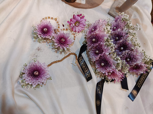 Chrysanthemum Chic Bridal Accessories