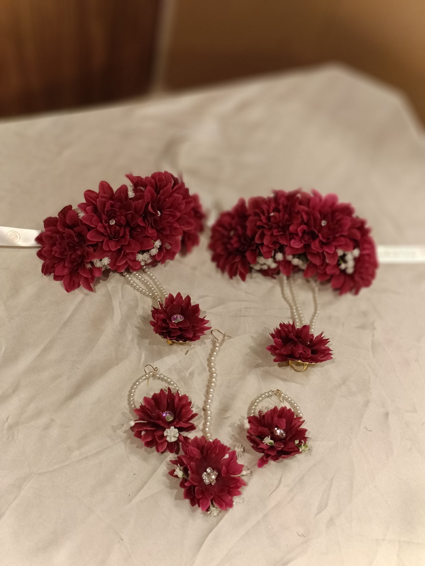 Bridal Bloom floral jewelry