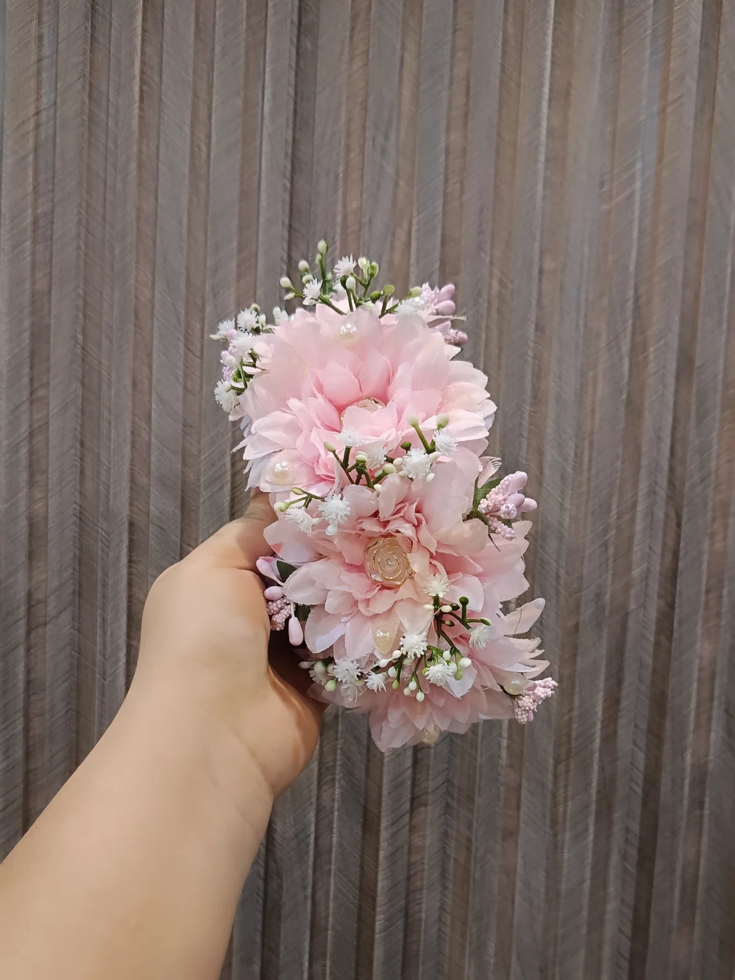 Floral Hair Bun