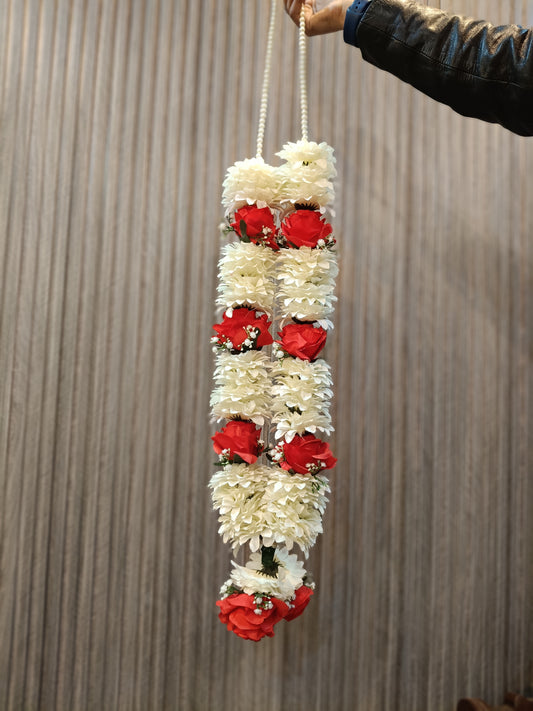 Red and white Garland