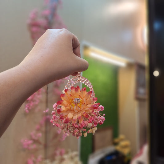 Amber Glow Earrings Bindi