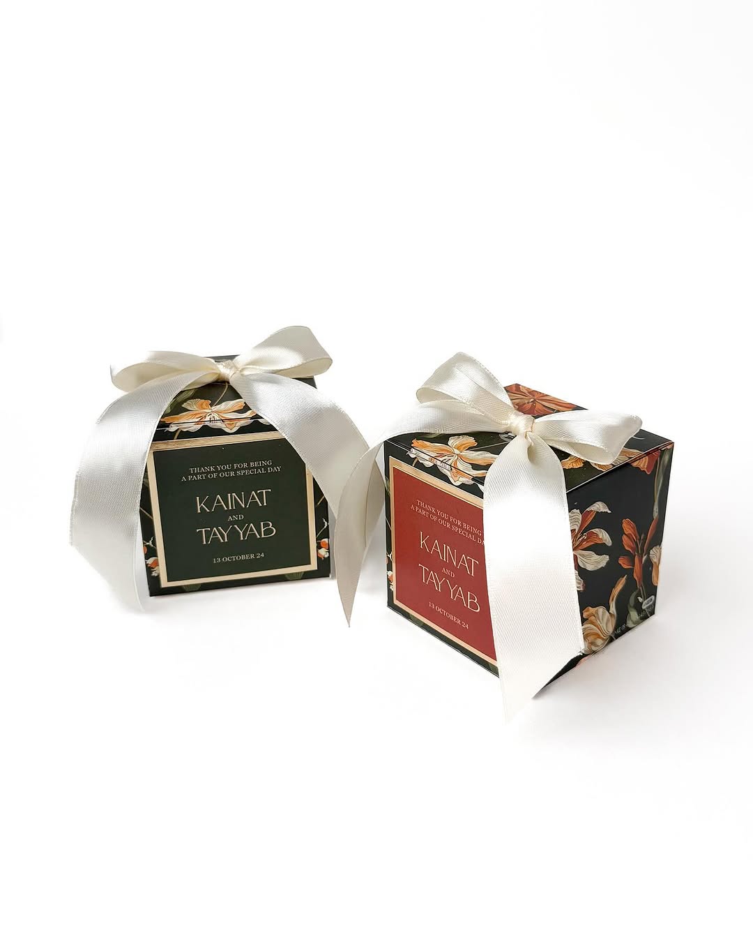 Flower Bow Bid Box