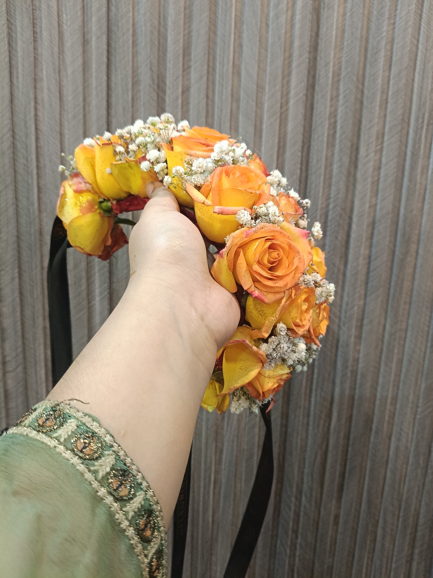 Rose floral jewelry