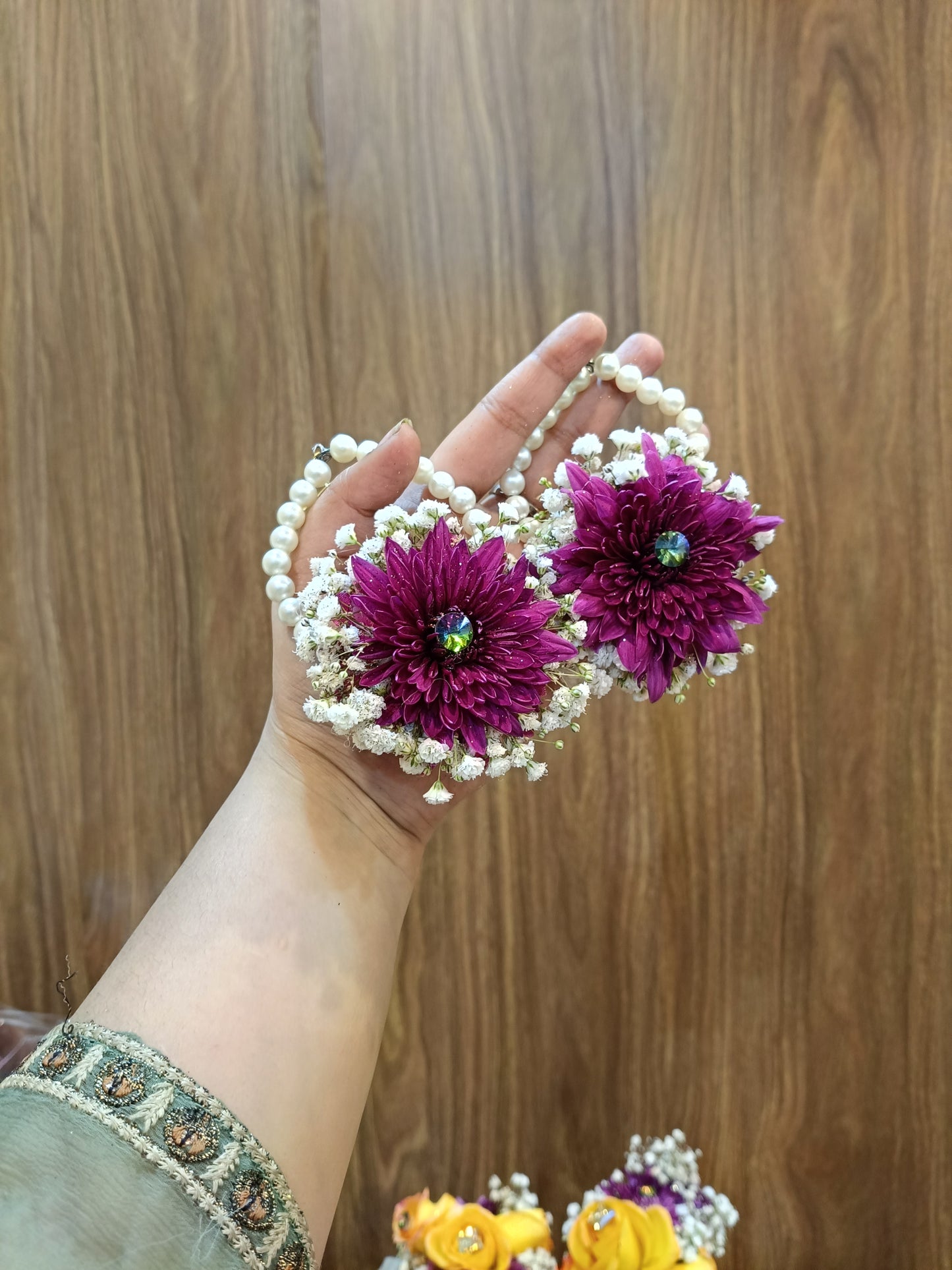 Rosey Romance floral jewelry