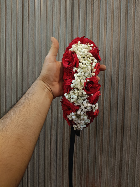 Fresh floral Hair Bun