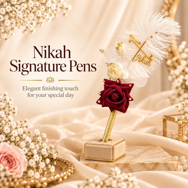Nikah Signature Pens — For the Signature That Begins Everything