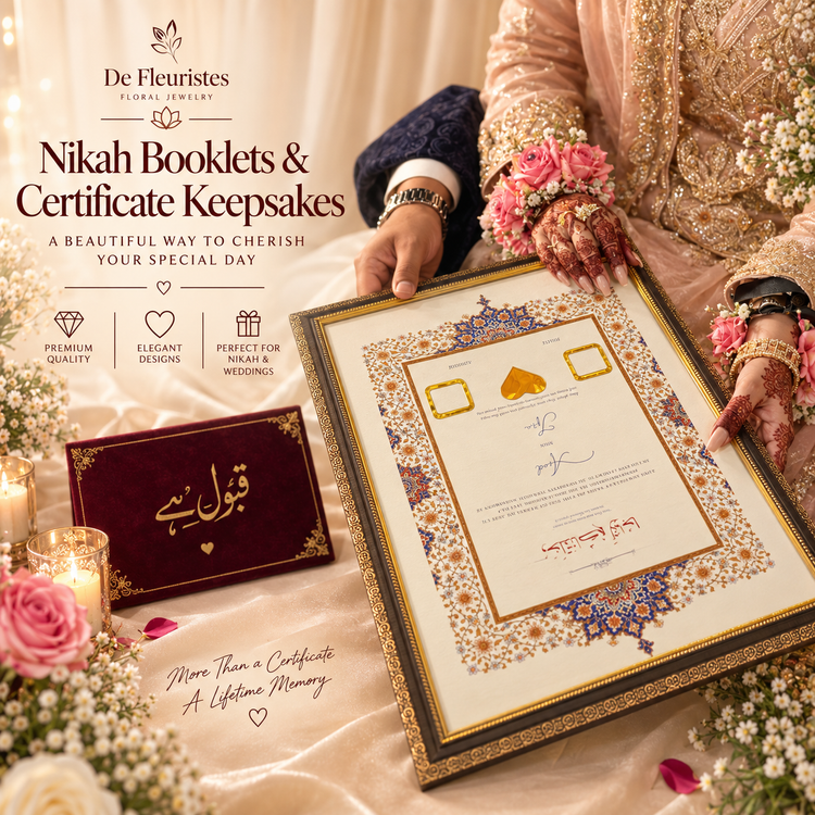 Nikah Booklets & Certificate Keepsakes