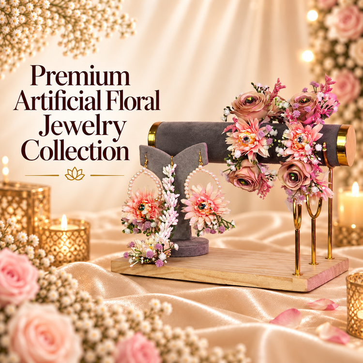 Premium Artificial Floral Jewelry Collection – de Fleuristes