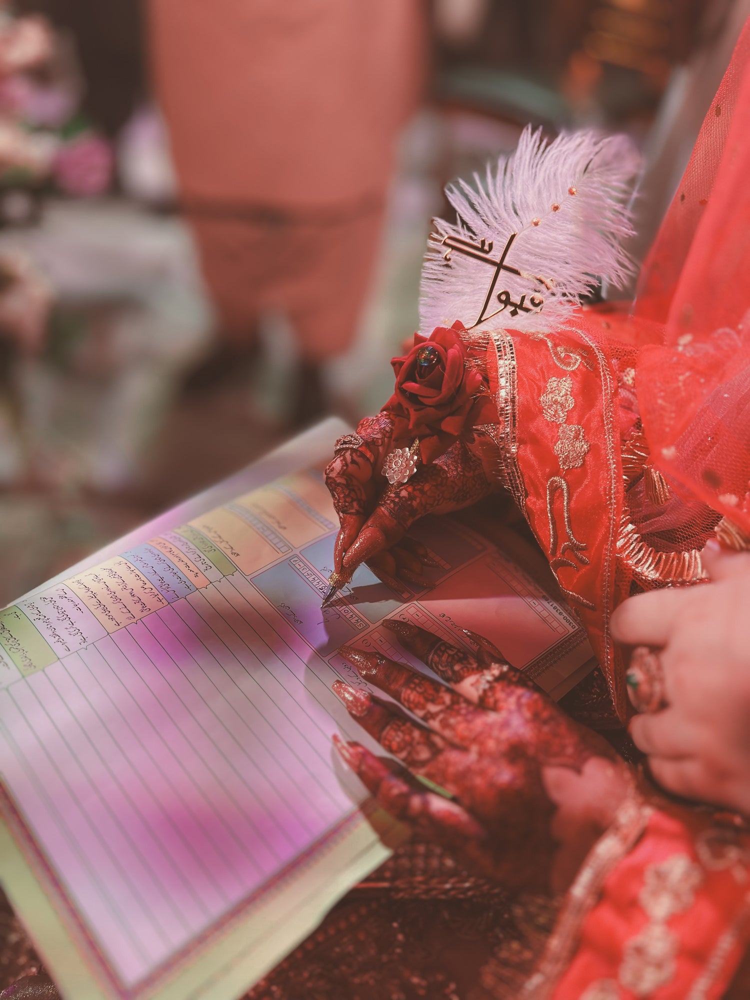 Nikah signature pen