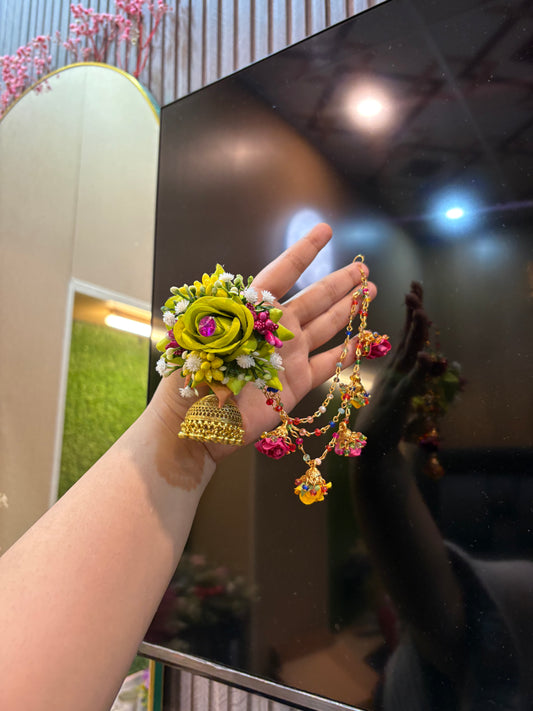 Basanti Blooms mehndi set