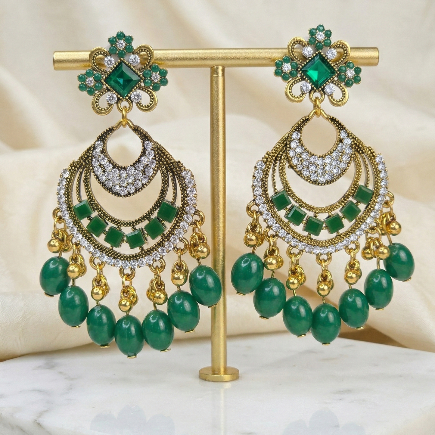 Chandbali Drop Earrings 004
