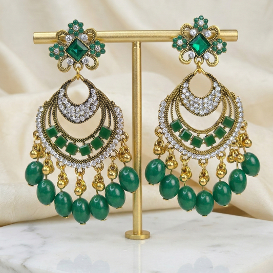 Chandbali Drop Earrings 004