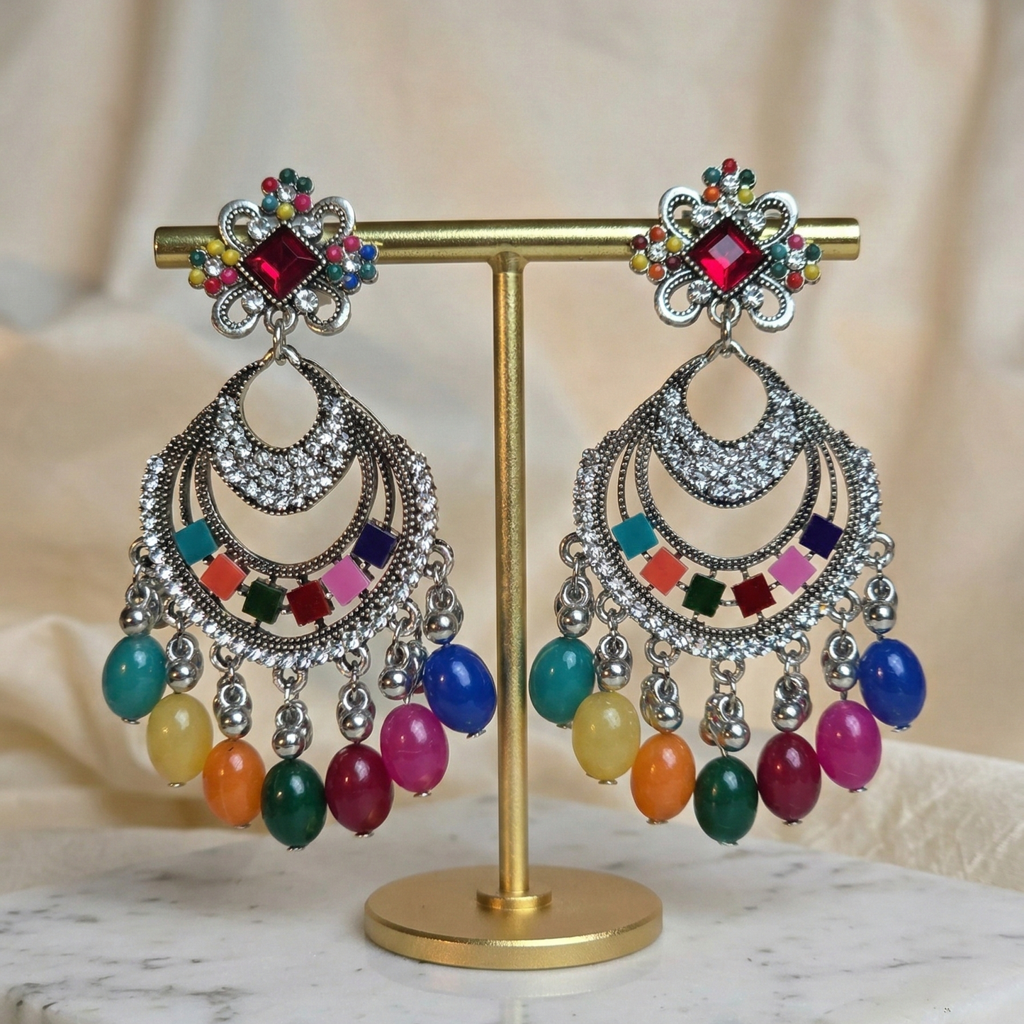 Chandbali Drop Earrings 004