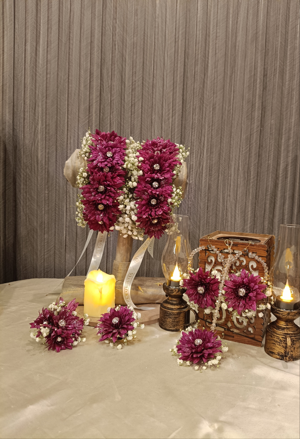 Deep Desire Floral Radiance