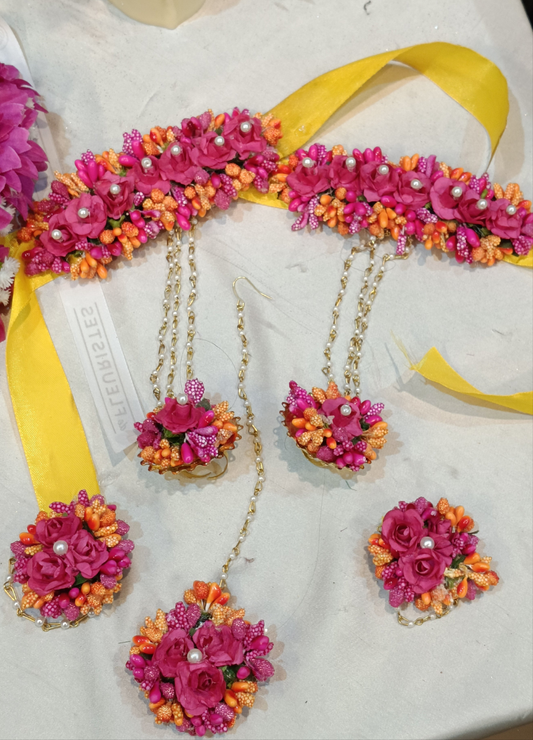 Floral jewelry