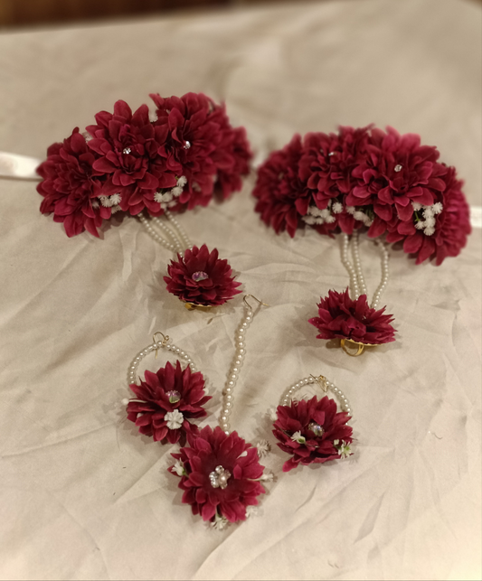 Bridal Bloom floral jewelry