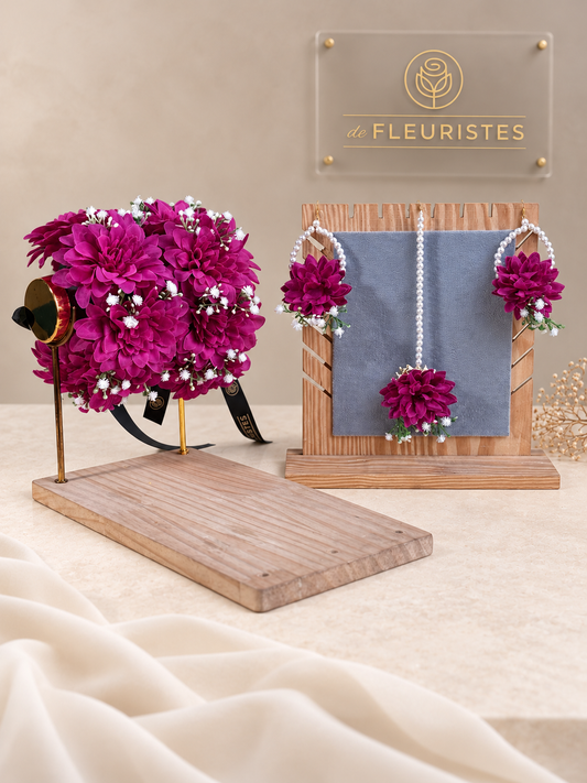 Flora , Floral Jewelry Set