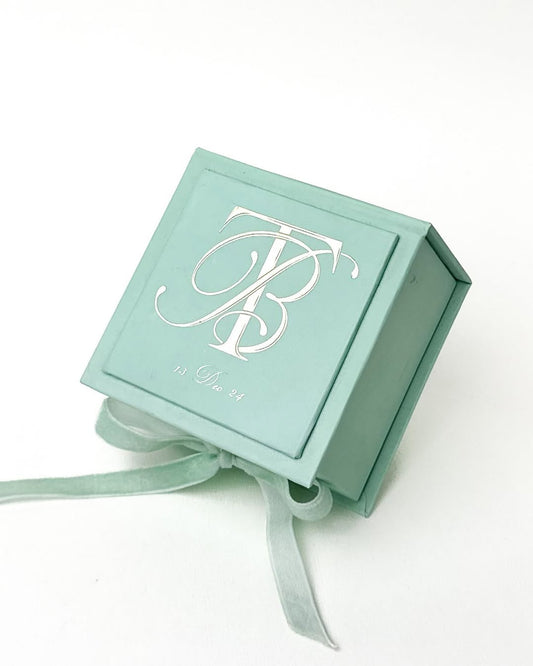 Dark Green Color bid Box