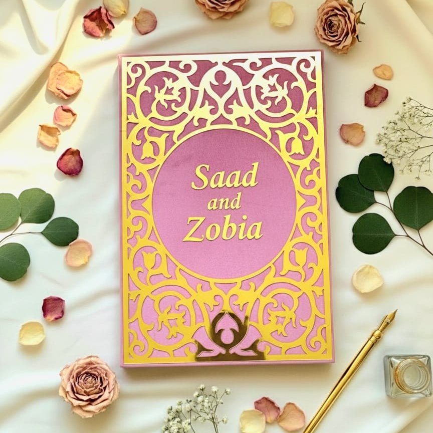 Vibrant Velvet Nikiah certificate  Booklet