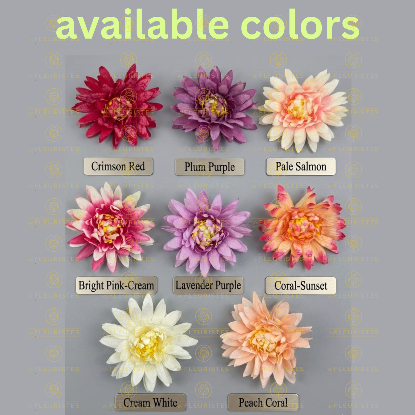 Dark Shine Artificial & Dried Flower Jewelry