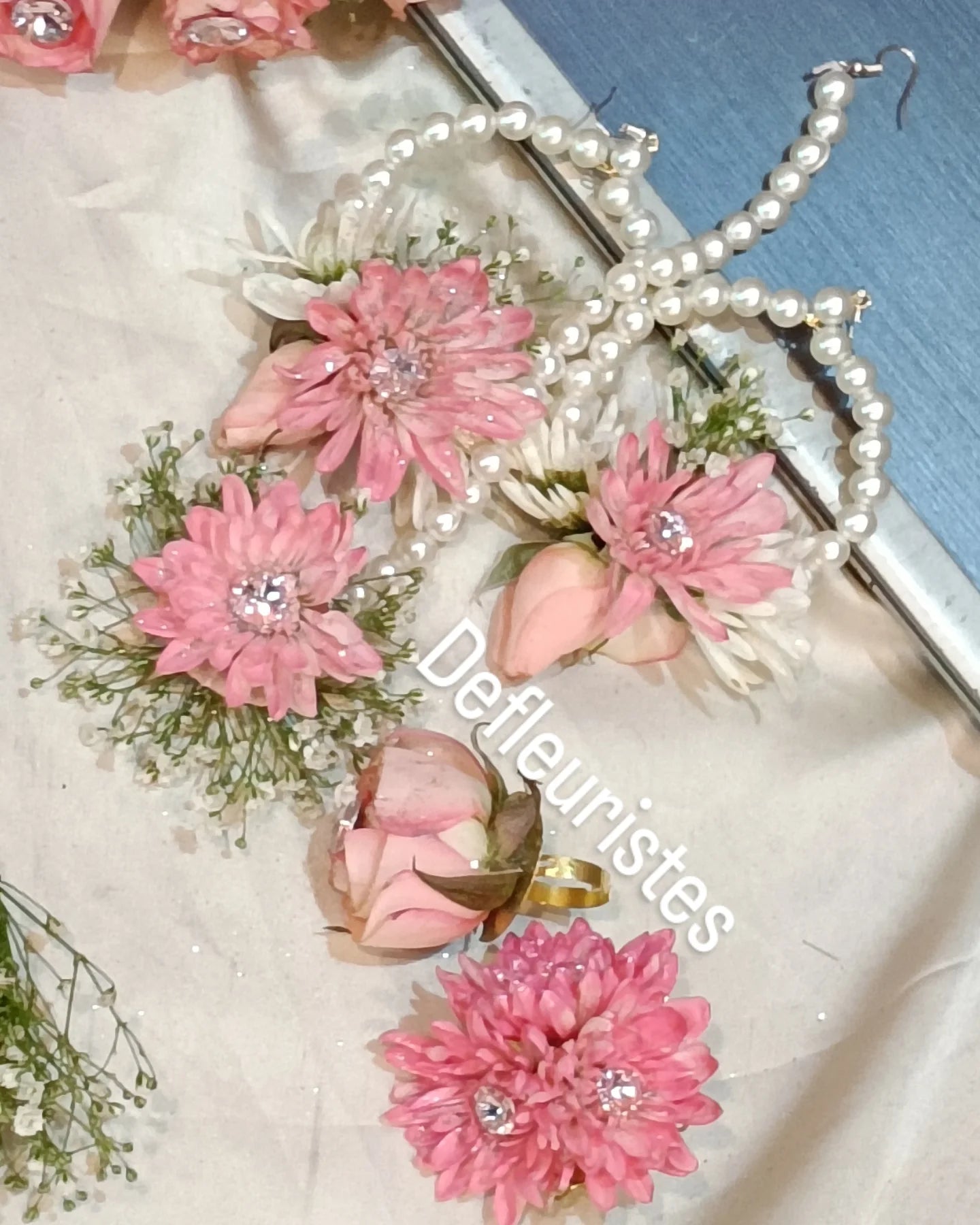 Pastel Paradise Floral Jewelry