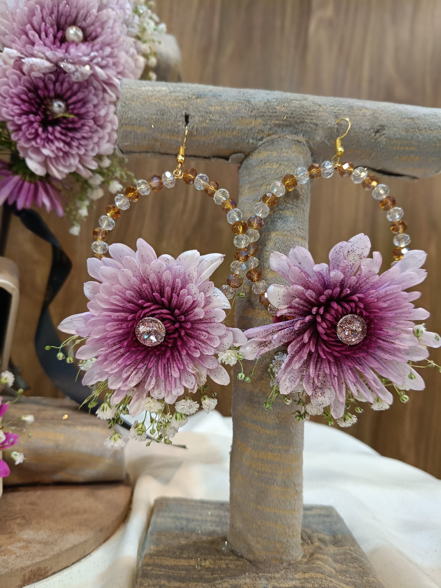 Chrysanthemum Chic Bridal Accessories