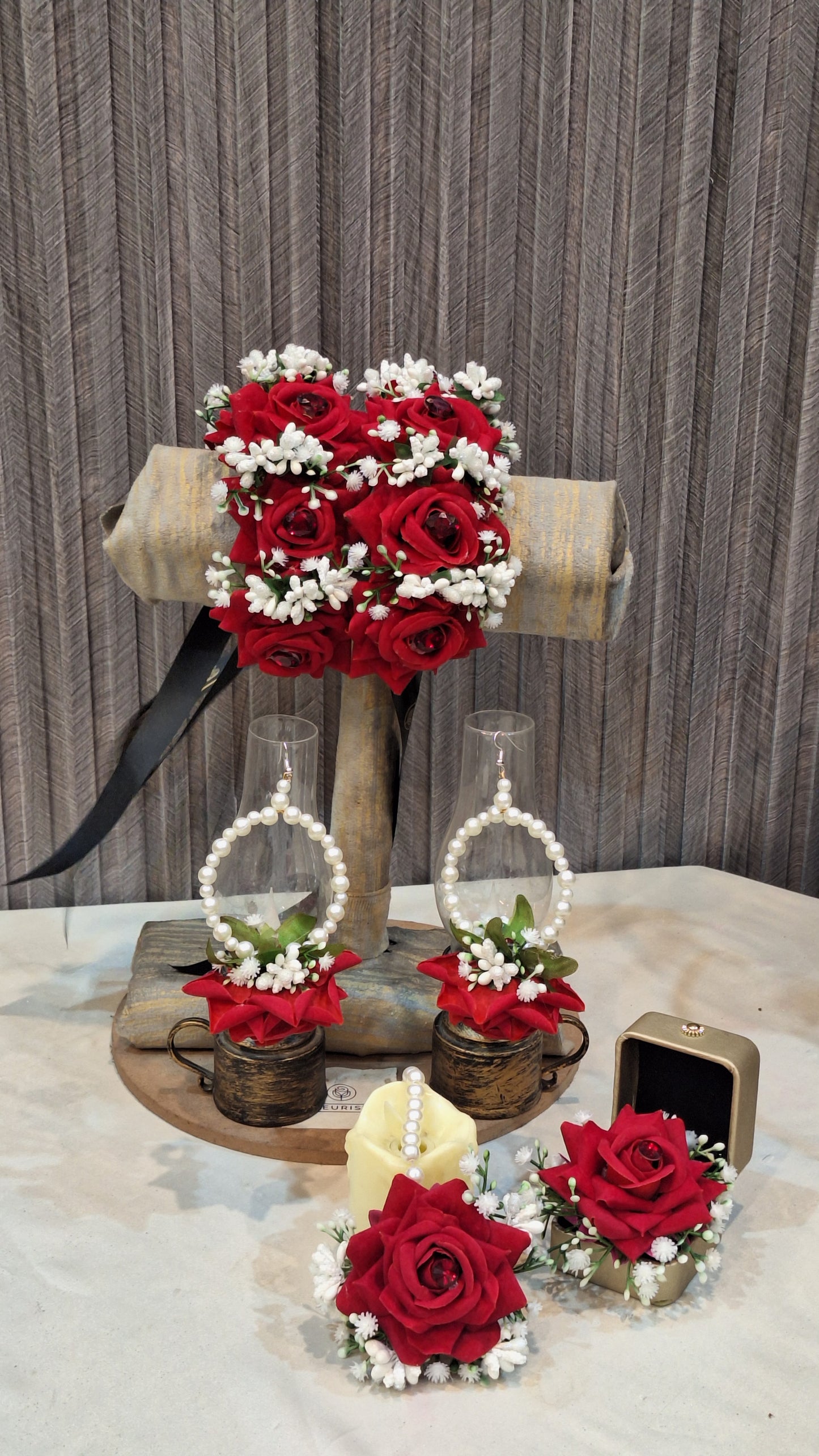 Dilkash floral jewelry