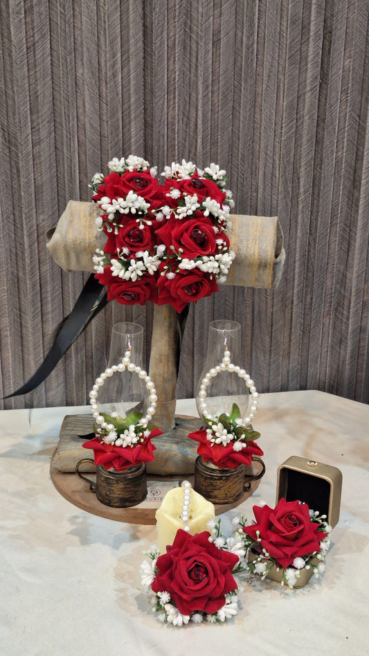 Dilkash floral jewelry