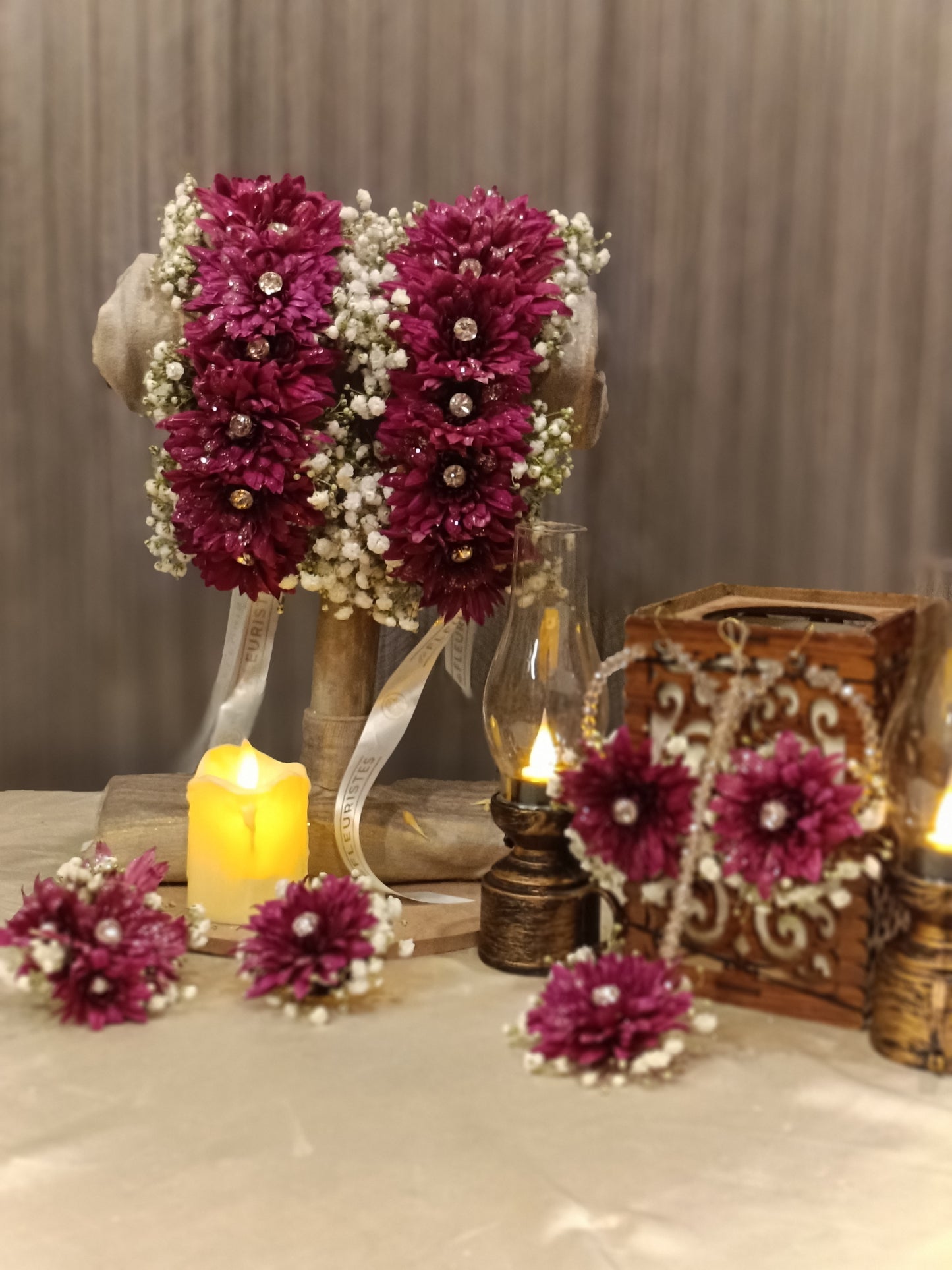 Deep Desire Floral Radiance