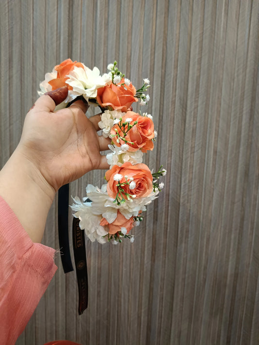 Bridal Blossom hair bun