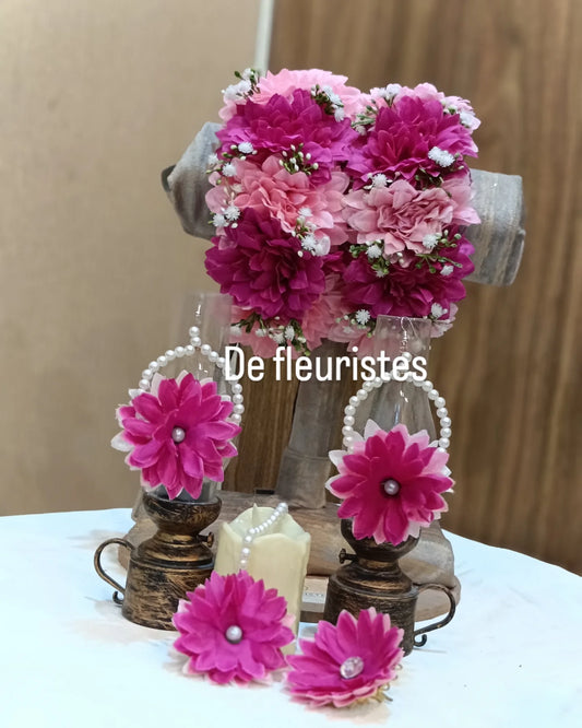 Floral jewelry