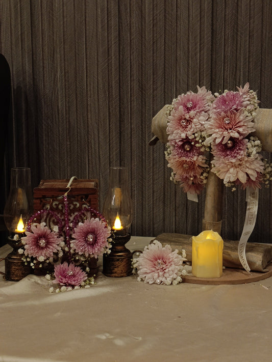 Gentle Glow Floral Glamour