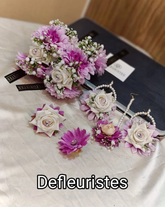 Elegant Floral Jewelry