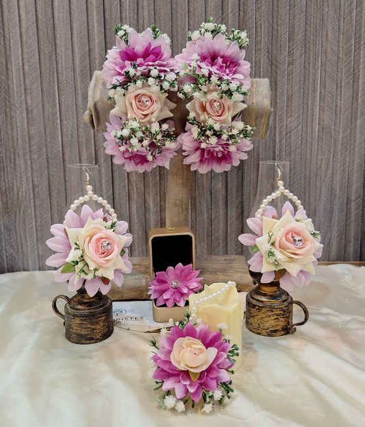 Elegant Floral Jewelry