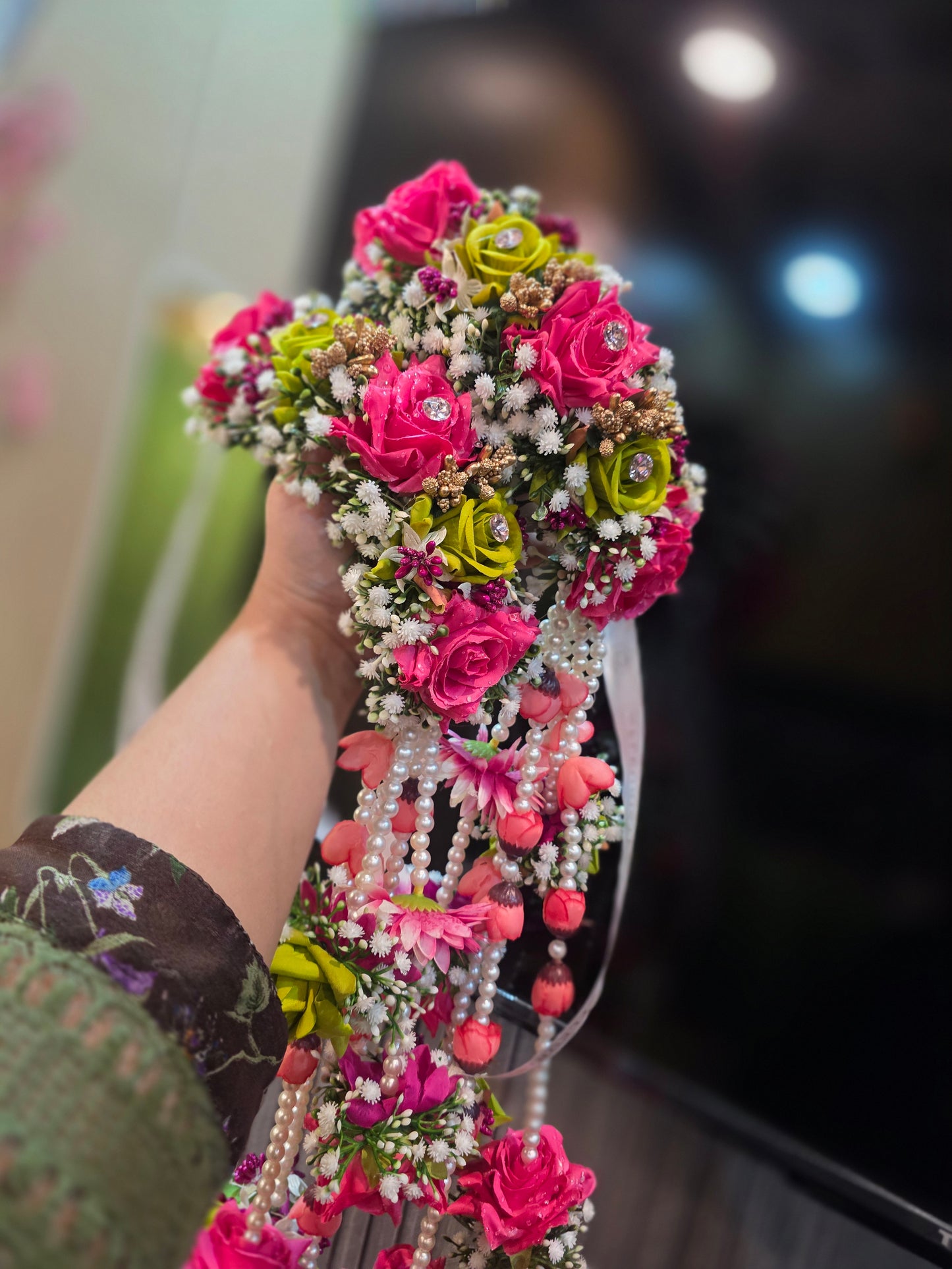 Mehndi Blush luxe kaleeras