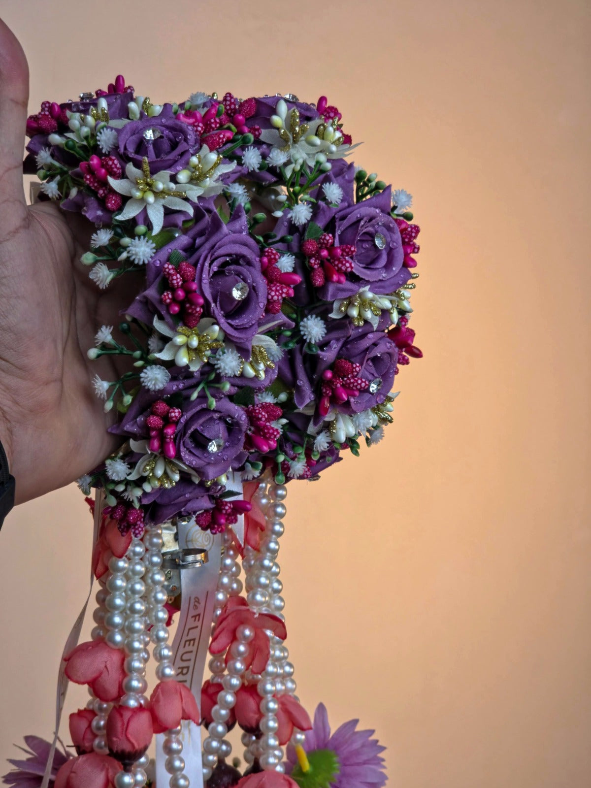 Candy purple kaleera gajra