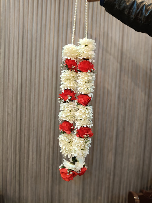 Red and white Garland
