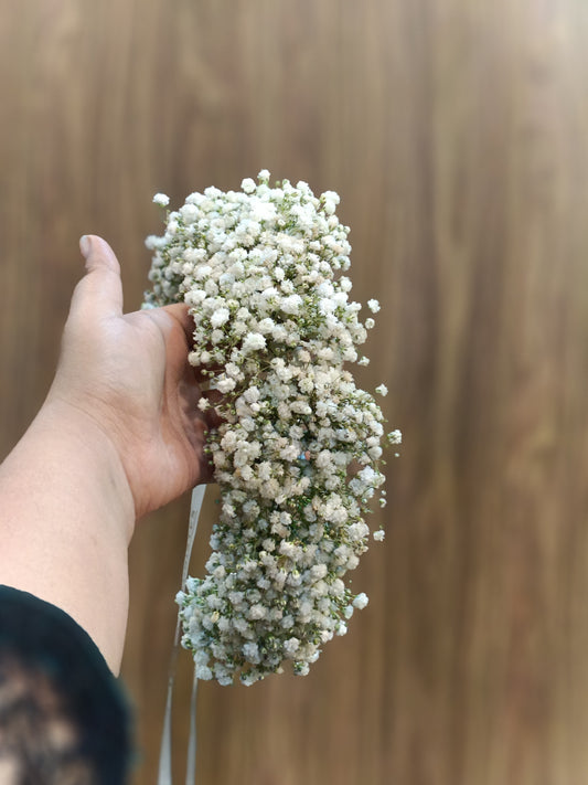 Baby's Breath Floral Hair Bun