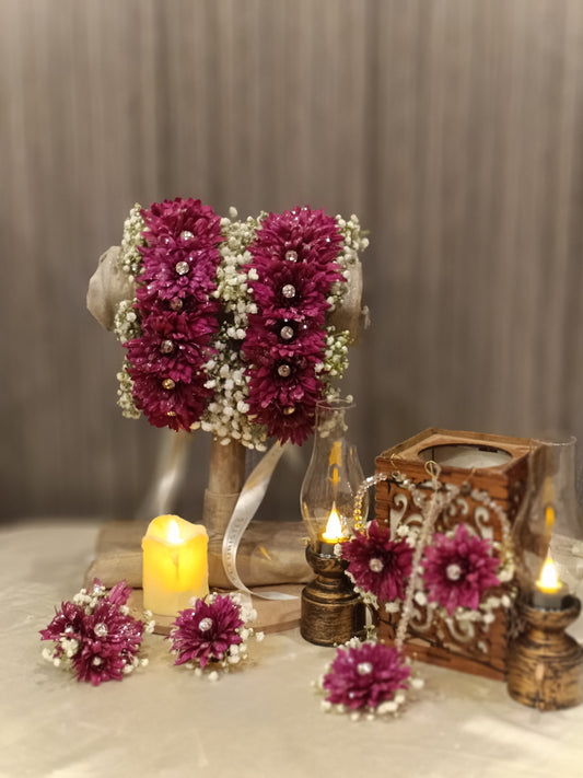 Deep Desire Floral Radiance