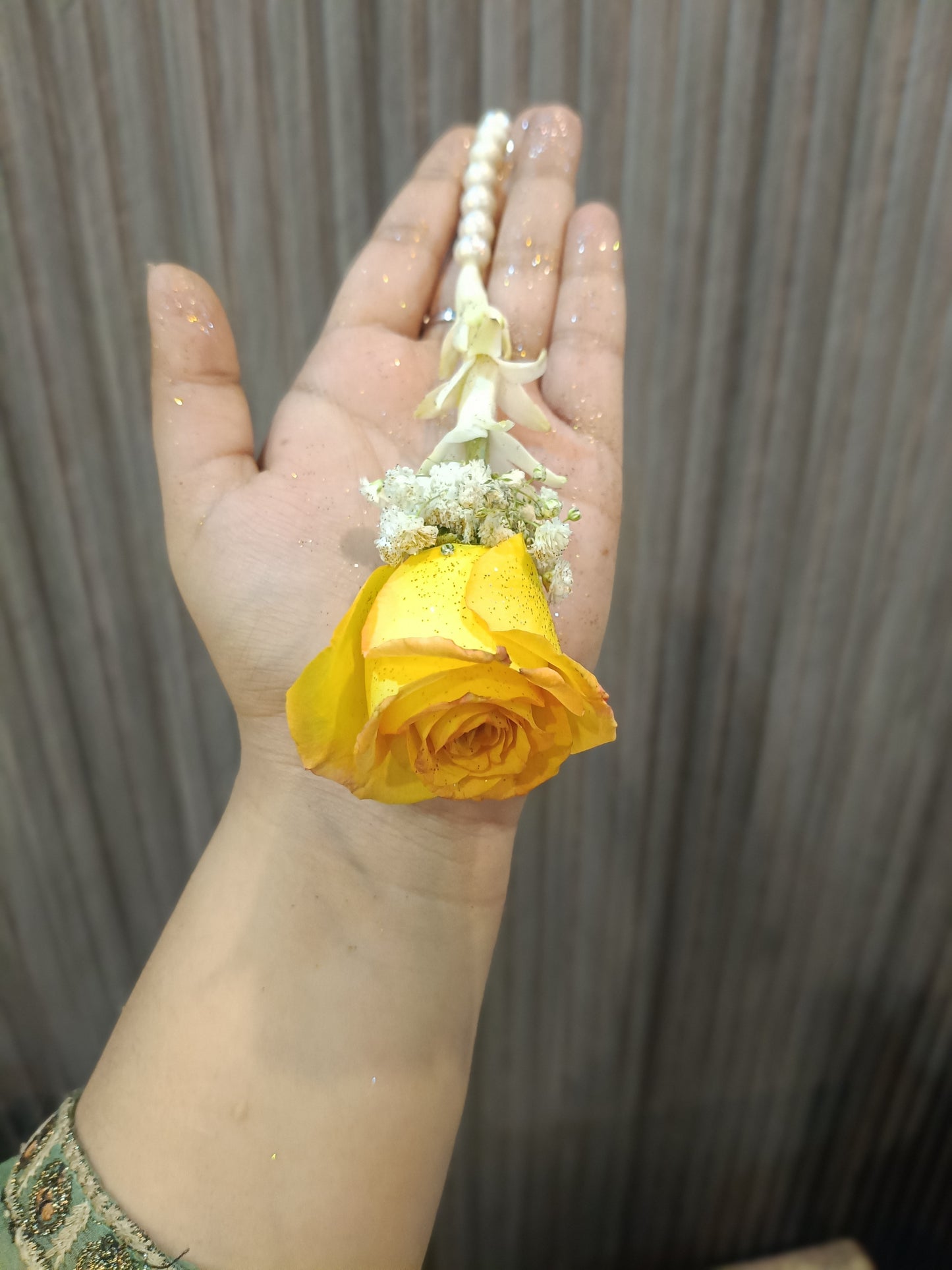 Rose floral jewelry
