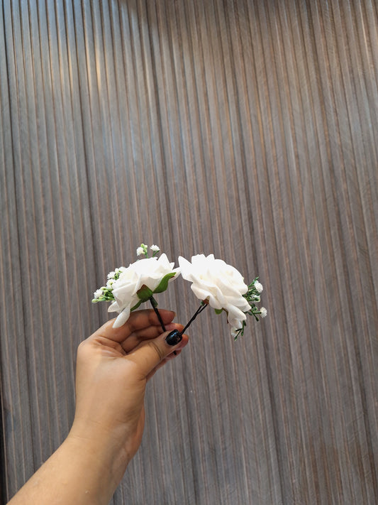 White Rose pin's