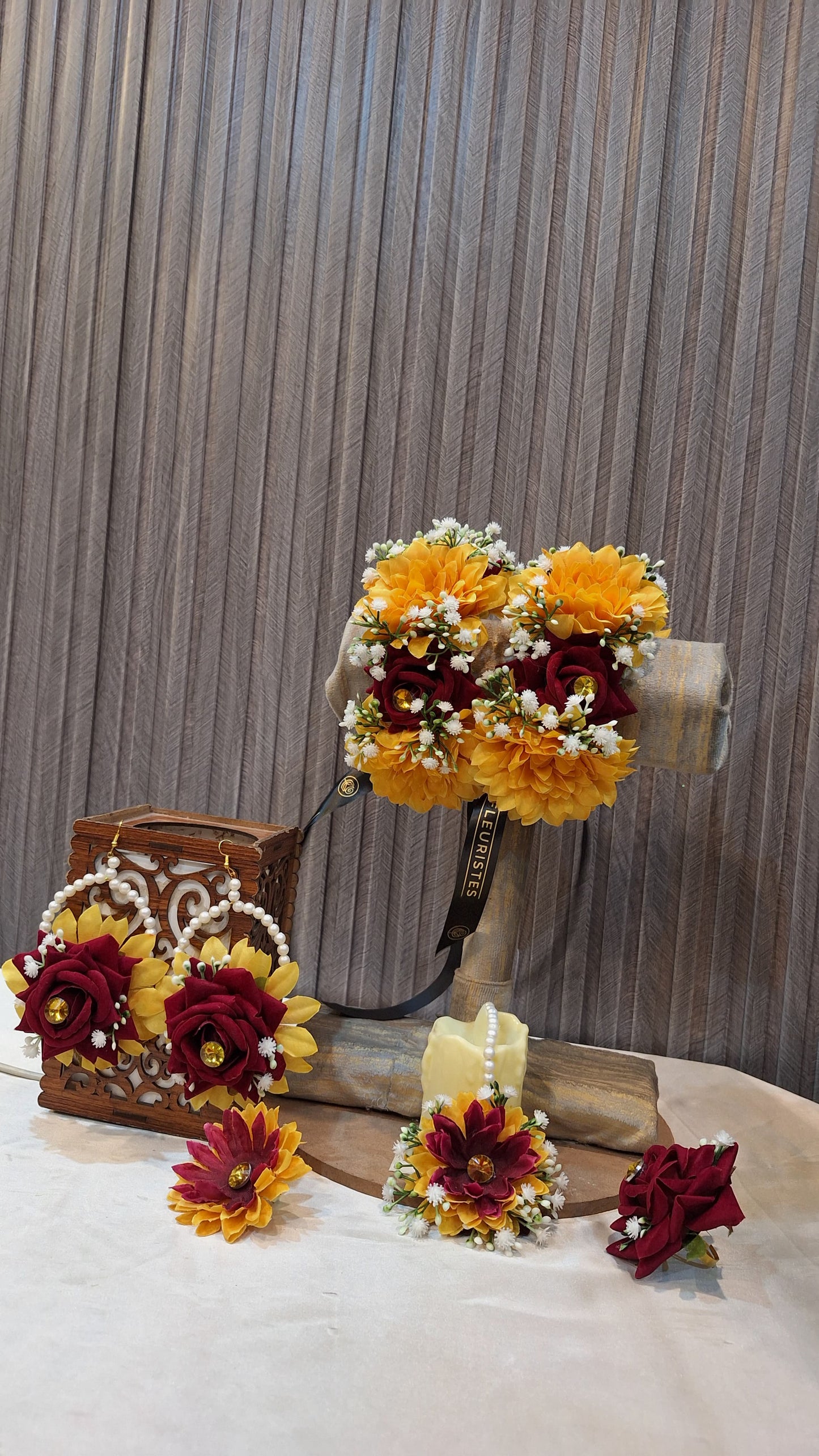 Mayoon floral jewelry