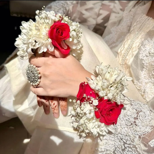 Red and white grace
