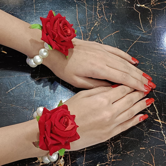 Bride'smaid Floral Bracelet