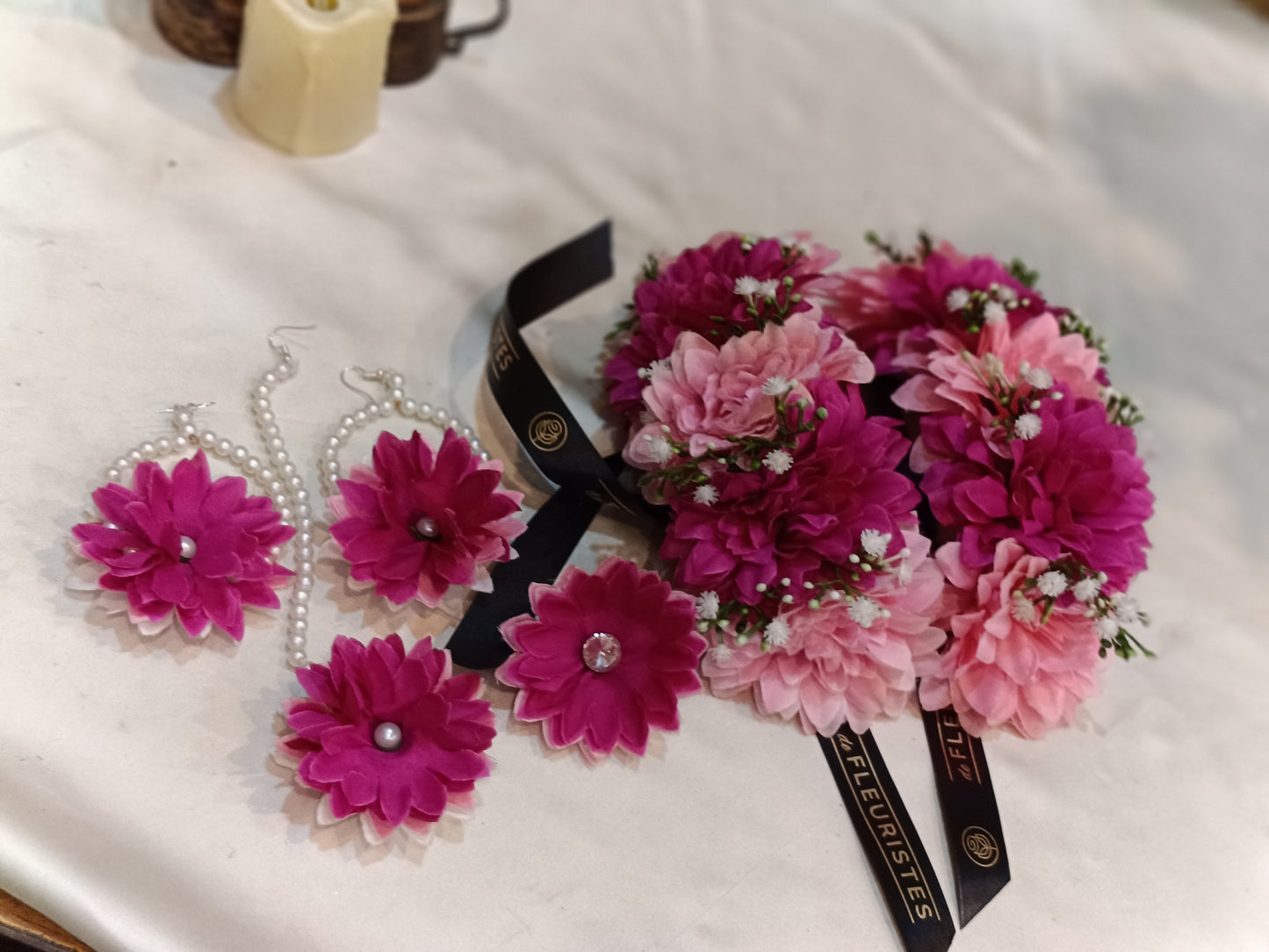 Floral jewelry