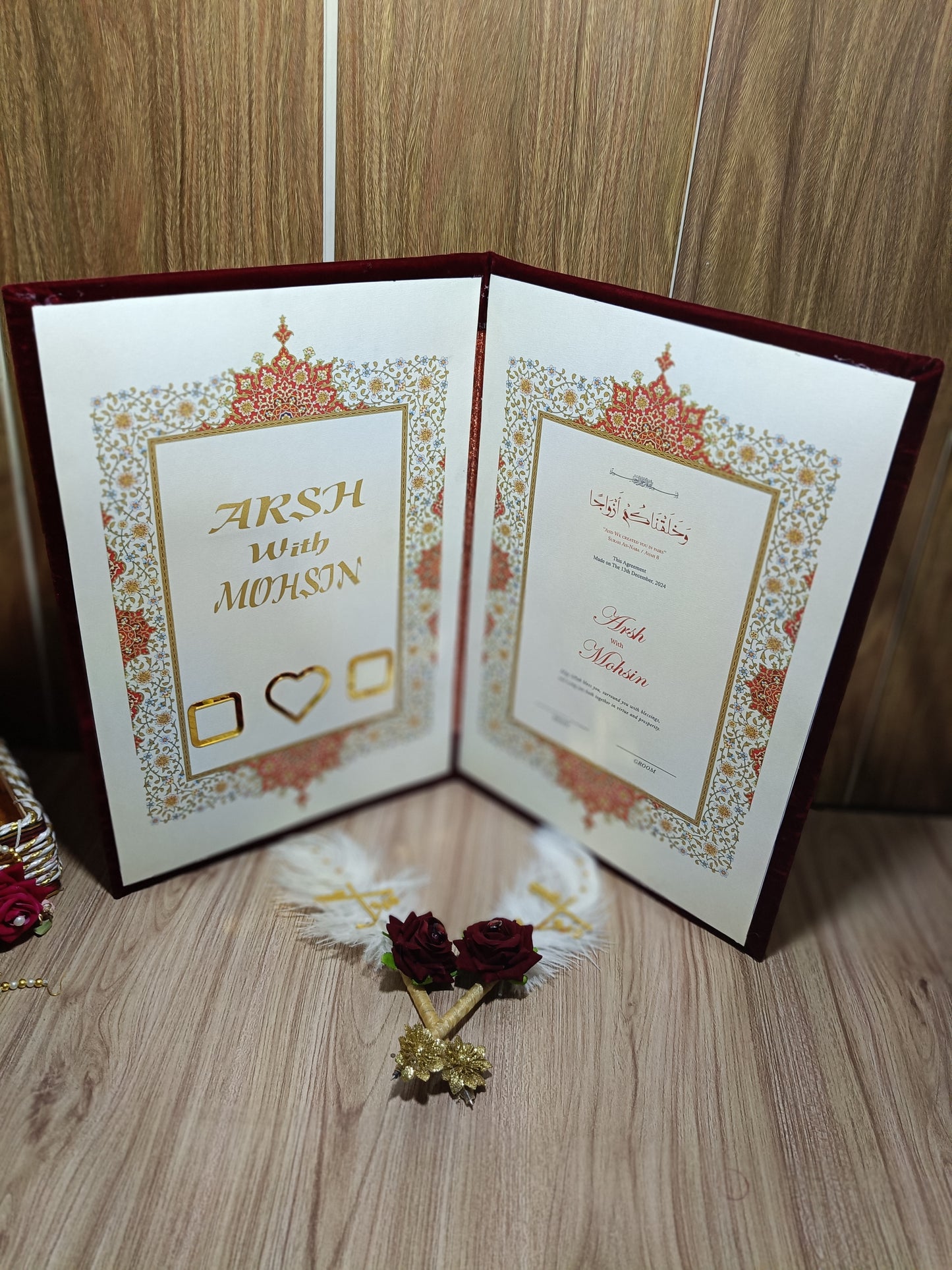 Nikah certificate Booklet